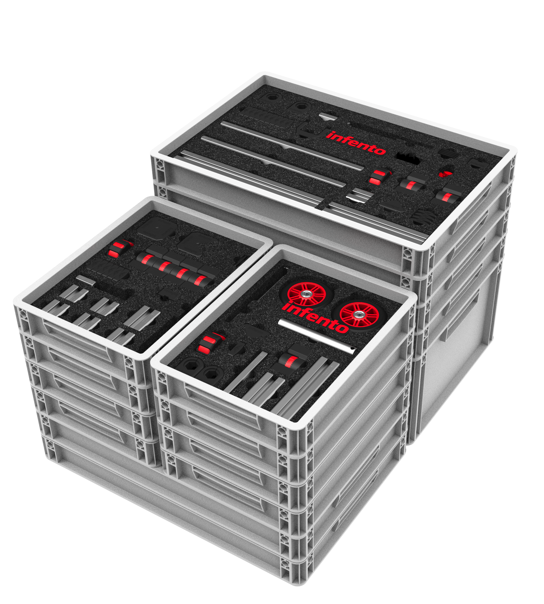 DK Stackable, storage boxes