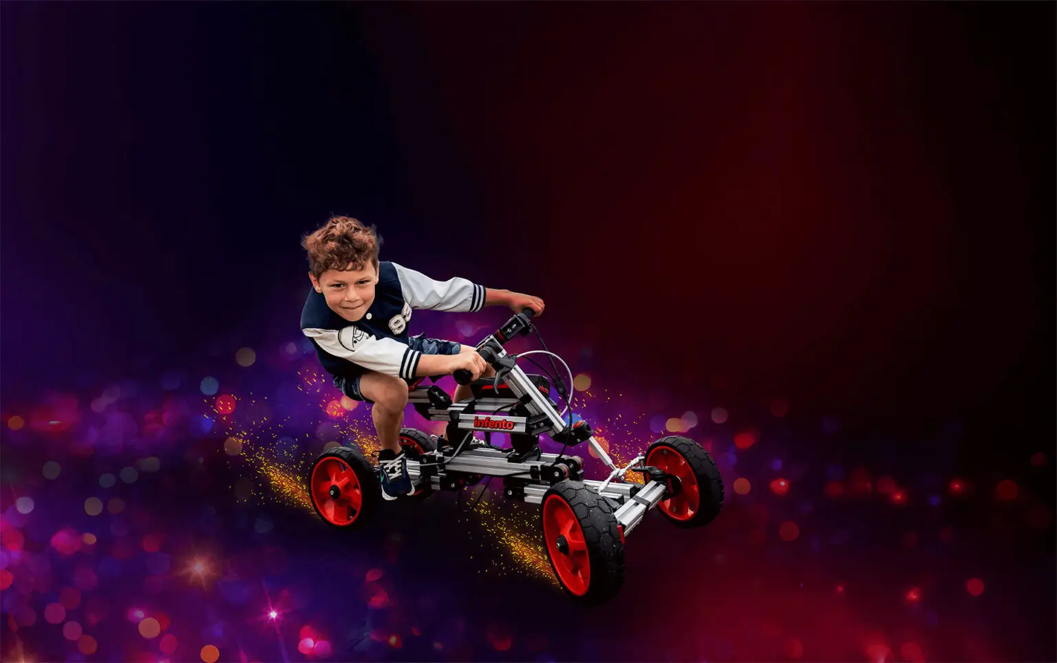 The Gift for children. Educational, fun, custom rides